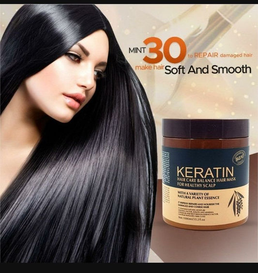 Keratin Hair Mask Brazilian Nuts